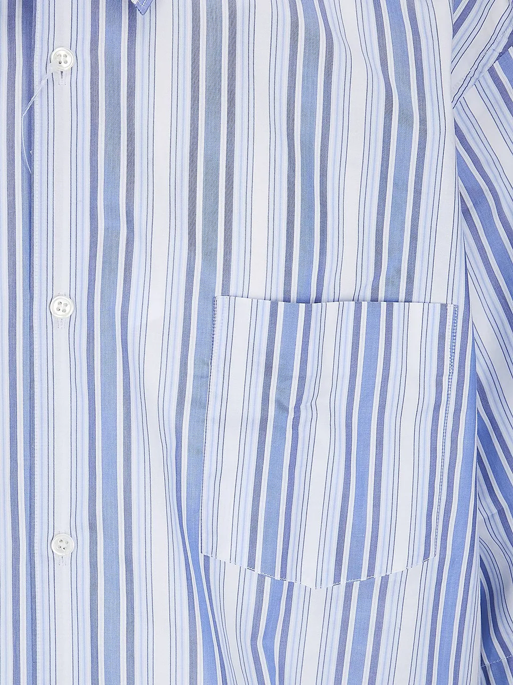 Comme Des GarÇOns Shirt Short Sleeve Striped Shirt