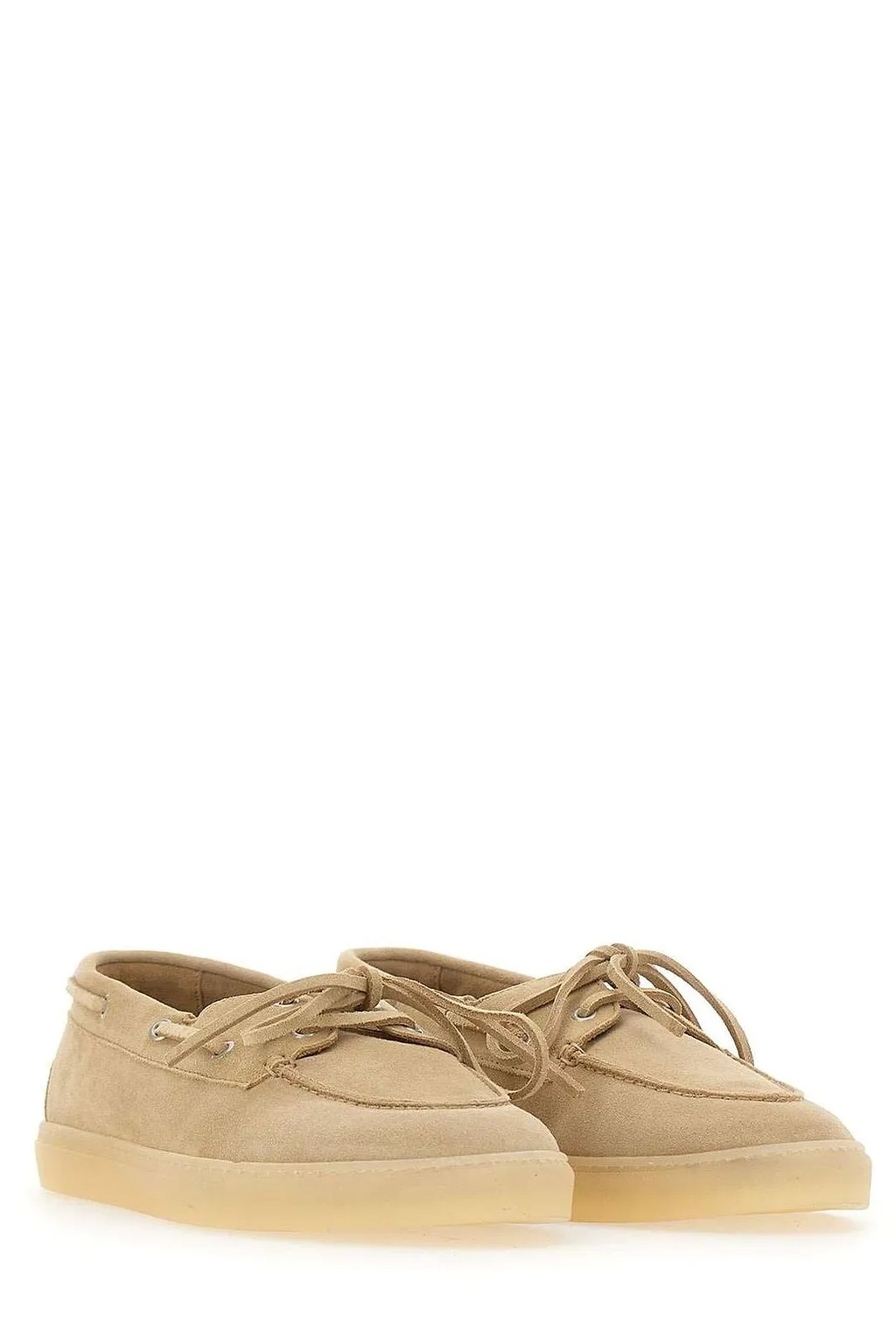 Copenhagen Almond Toe Slip-On Lace-Up Shoes