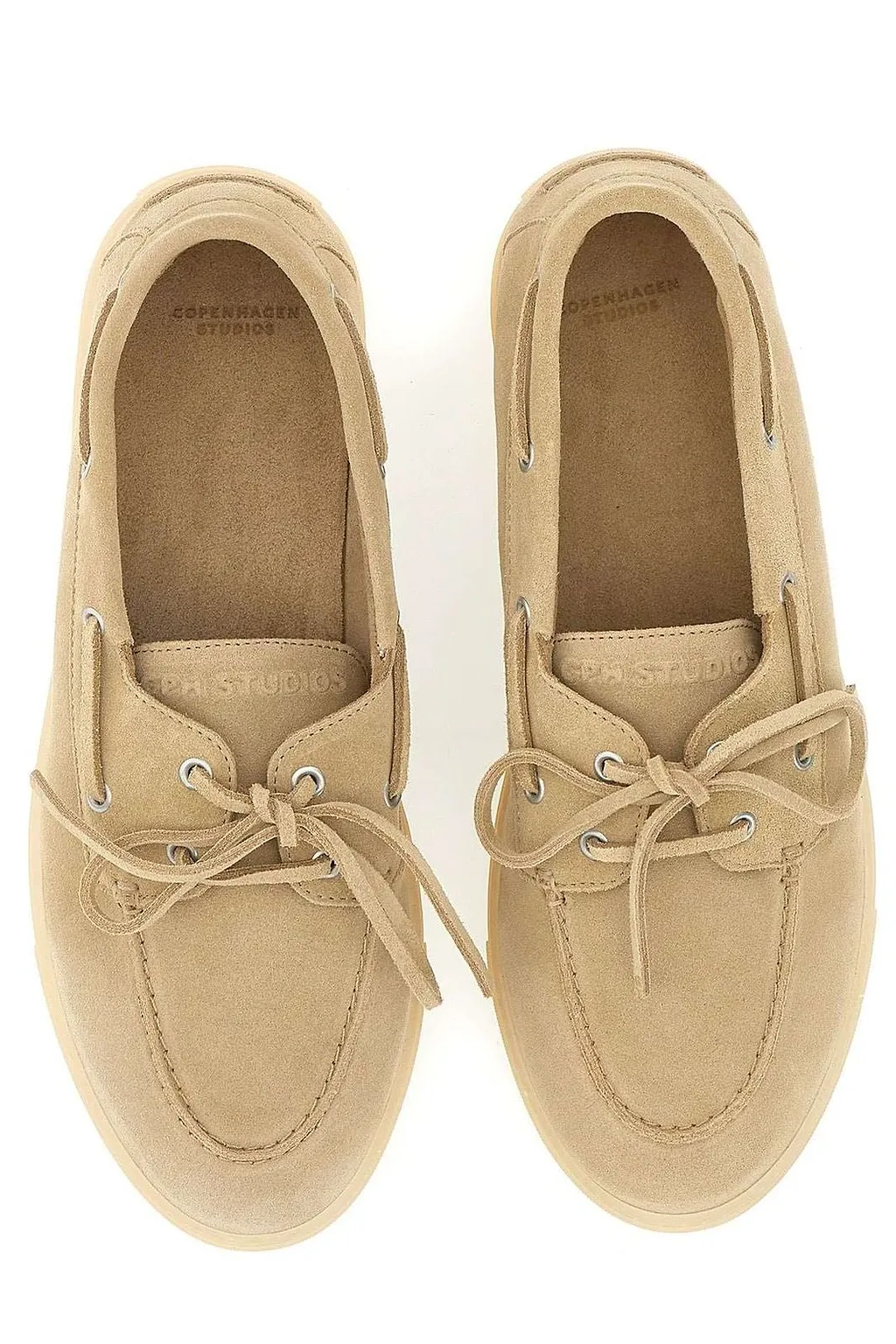 Copenhagen Almond Toe Slip-On Lace-Up Shoes