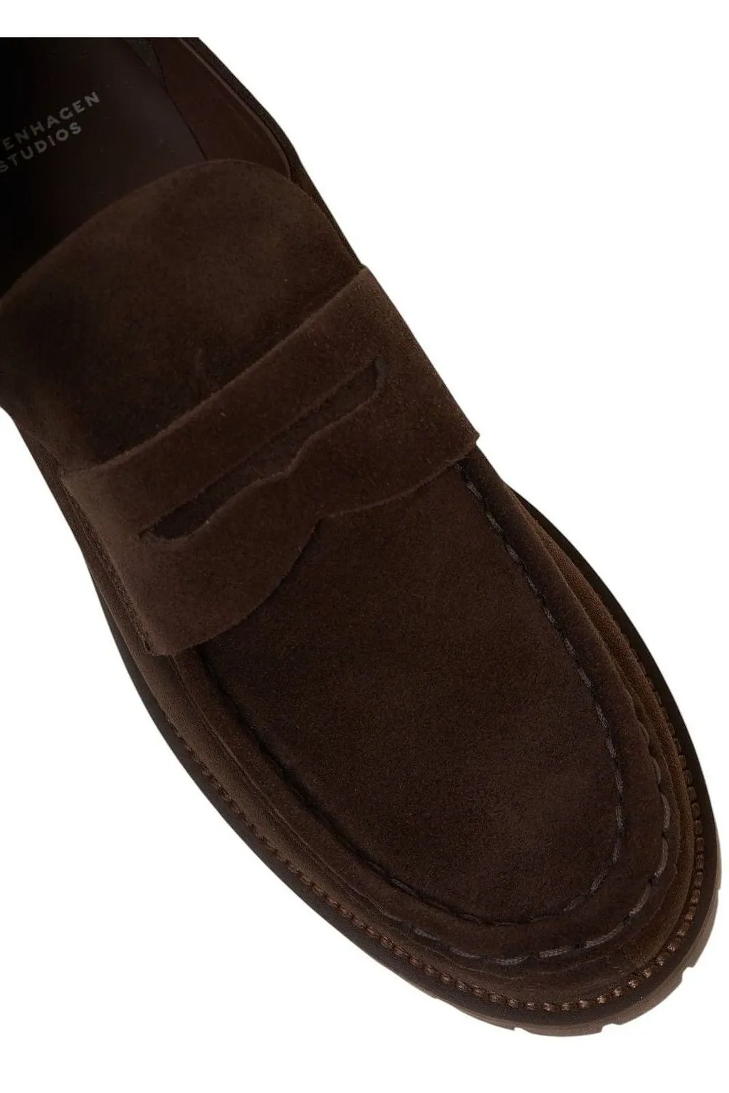 Copenhagen Studios Lug-Sole Slip-On Mocassins