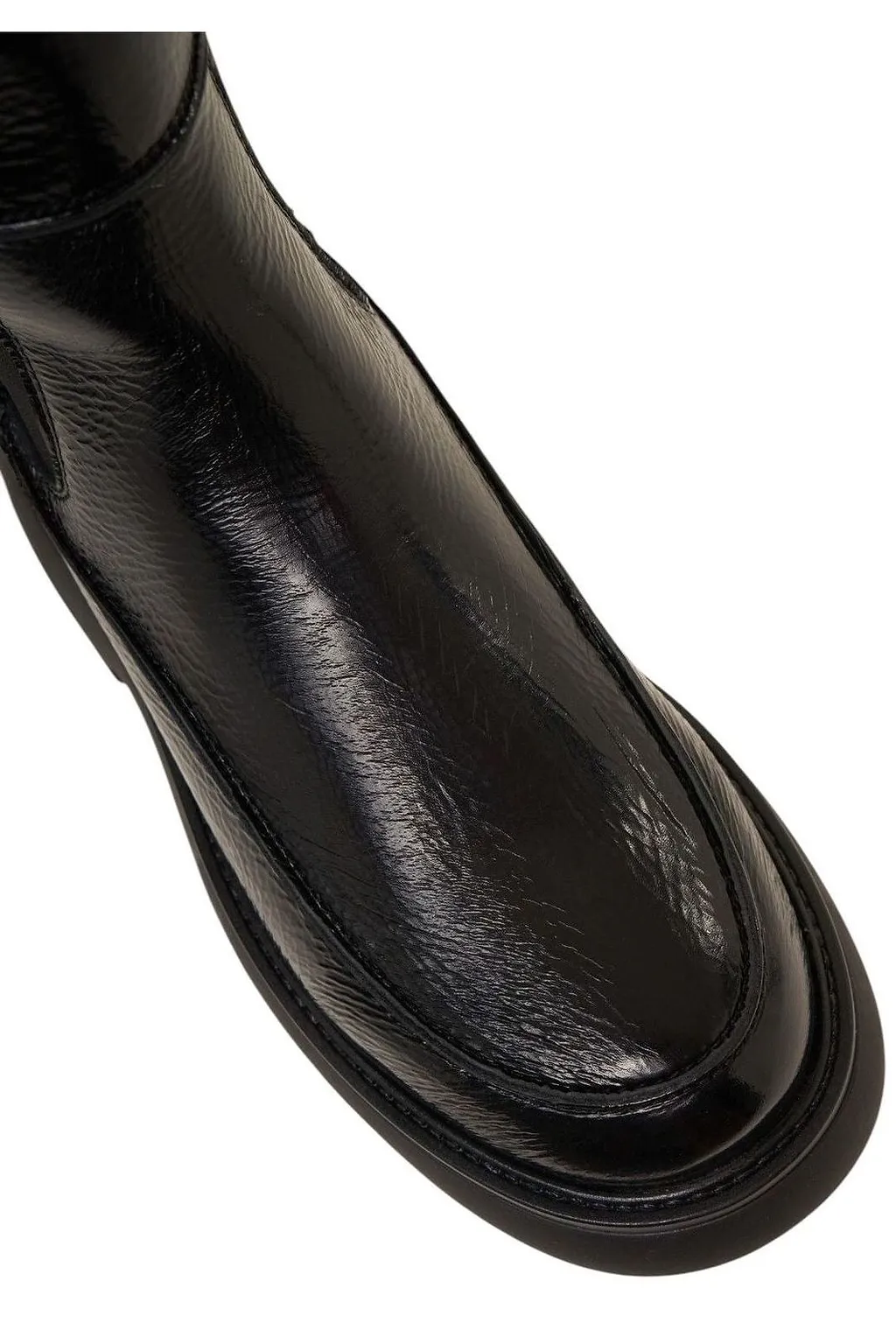 Copenhagen Studios Round Toe Ankle Boots