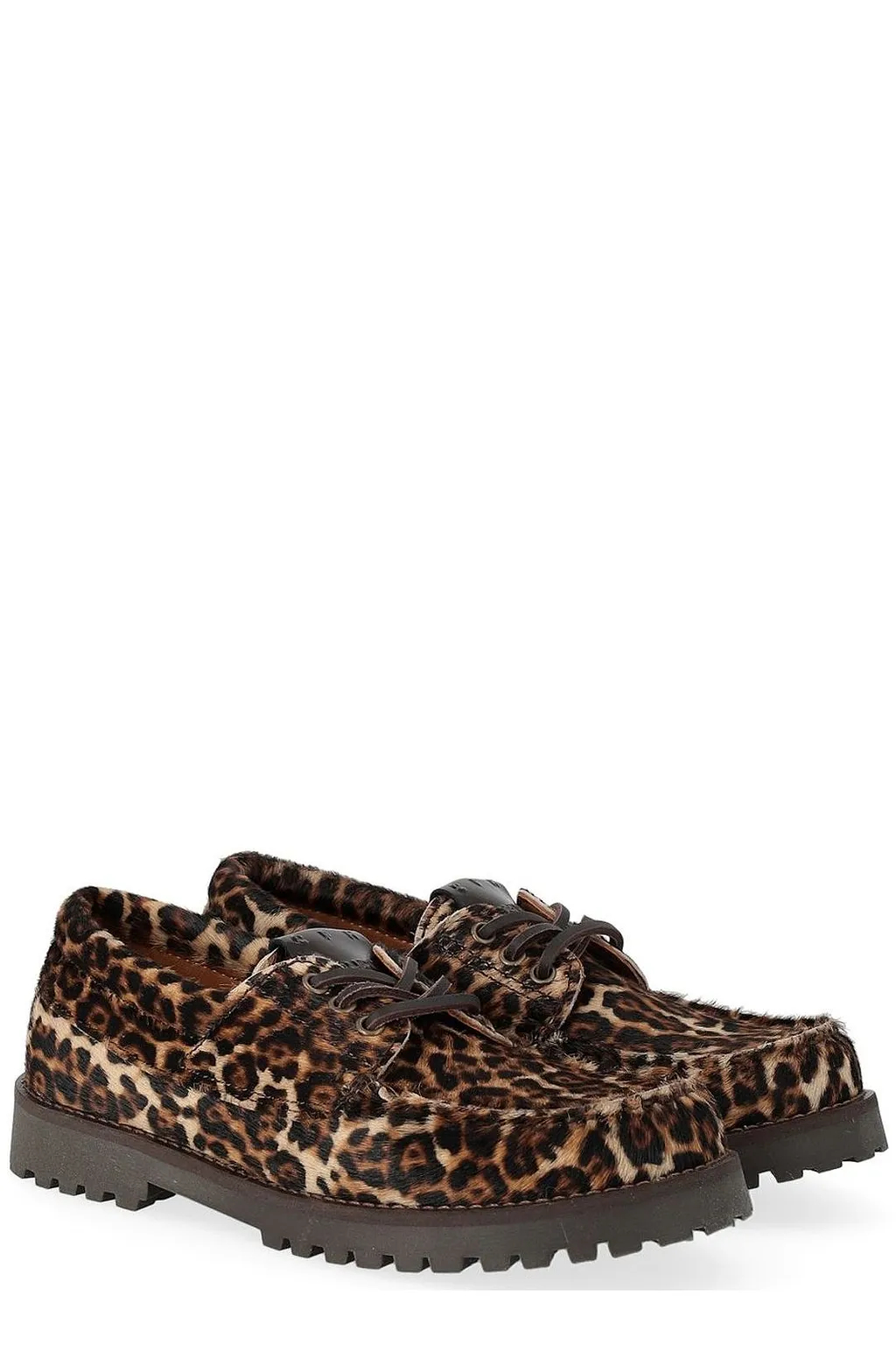 Copenhagen Studios Printed Lace-Up Shoes