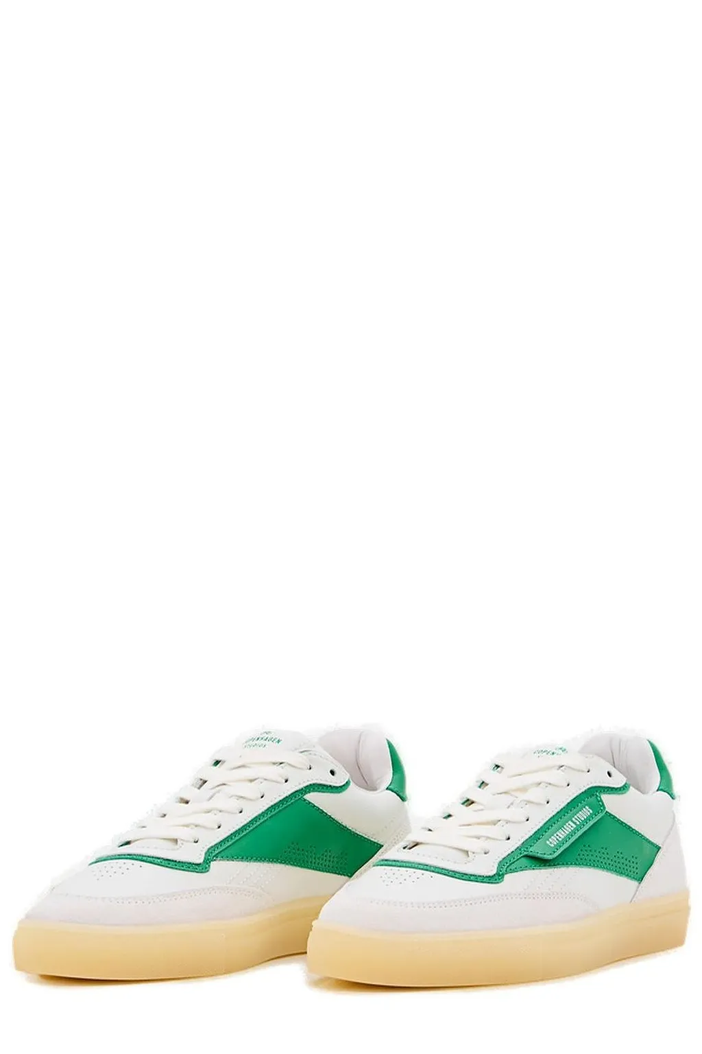 Copenhagen Studios Round Toe Lace-Up Sneakers