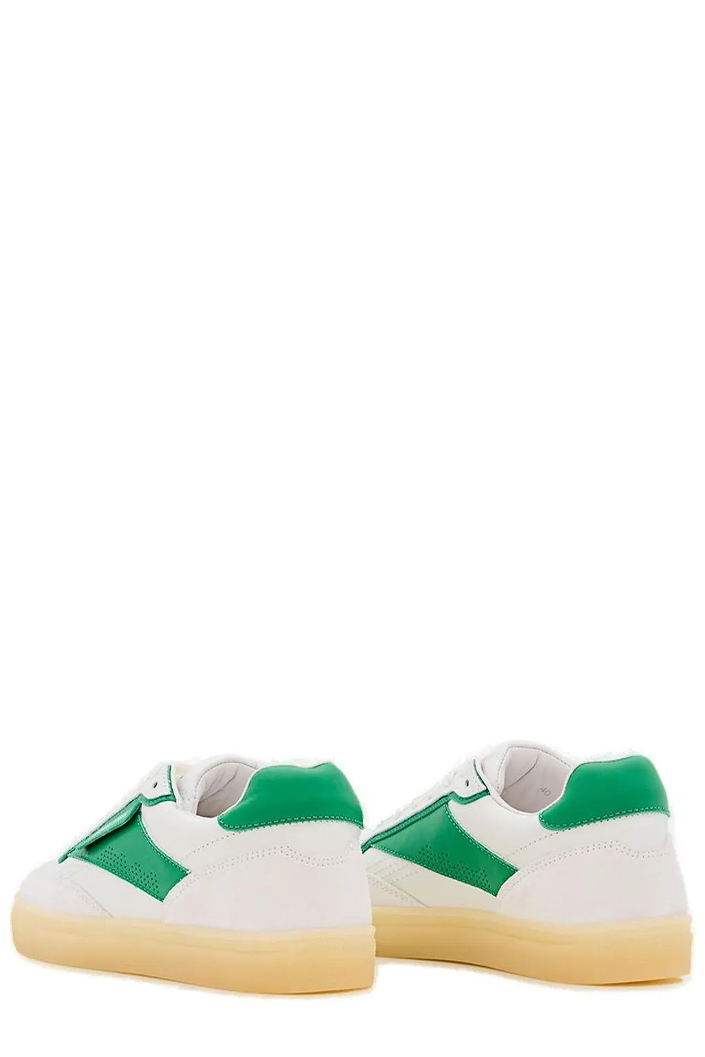Copenhagen Studios Round Toe Lace-Up Sneakers