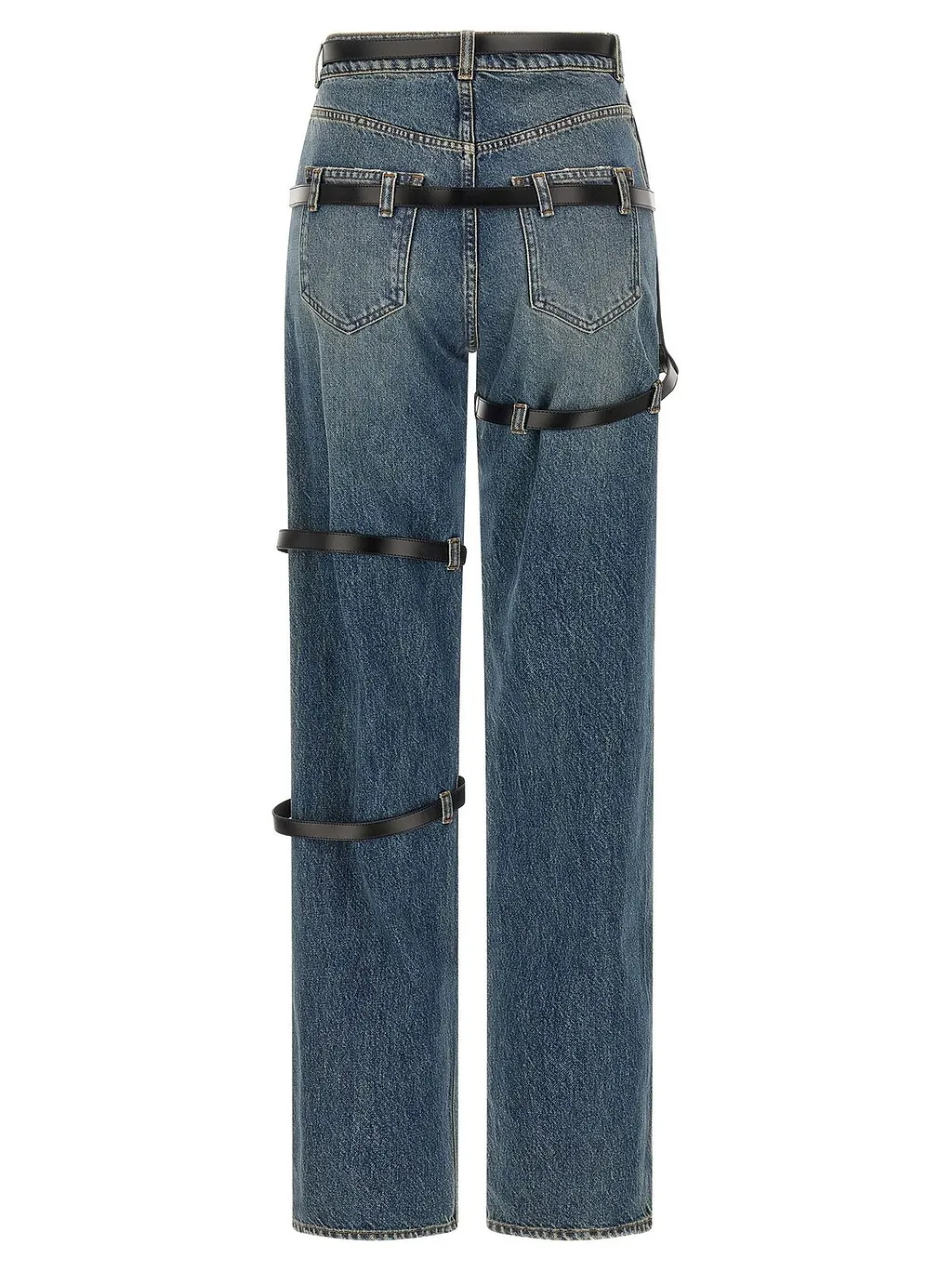 Coperni Multi Belt Denim Jeans