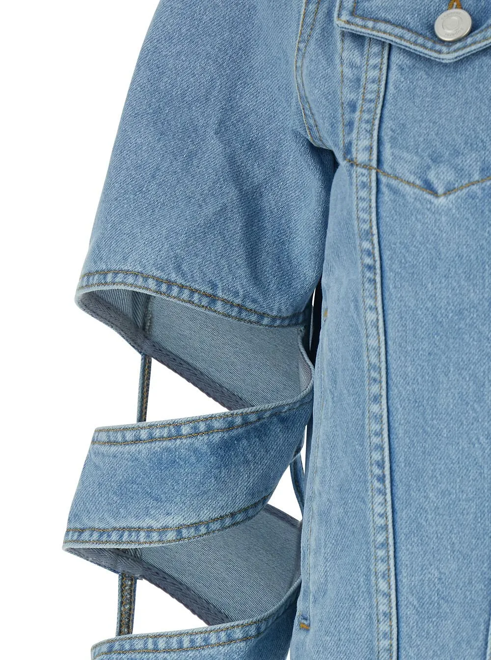 Coperni Spiral Denim Jacket
