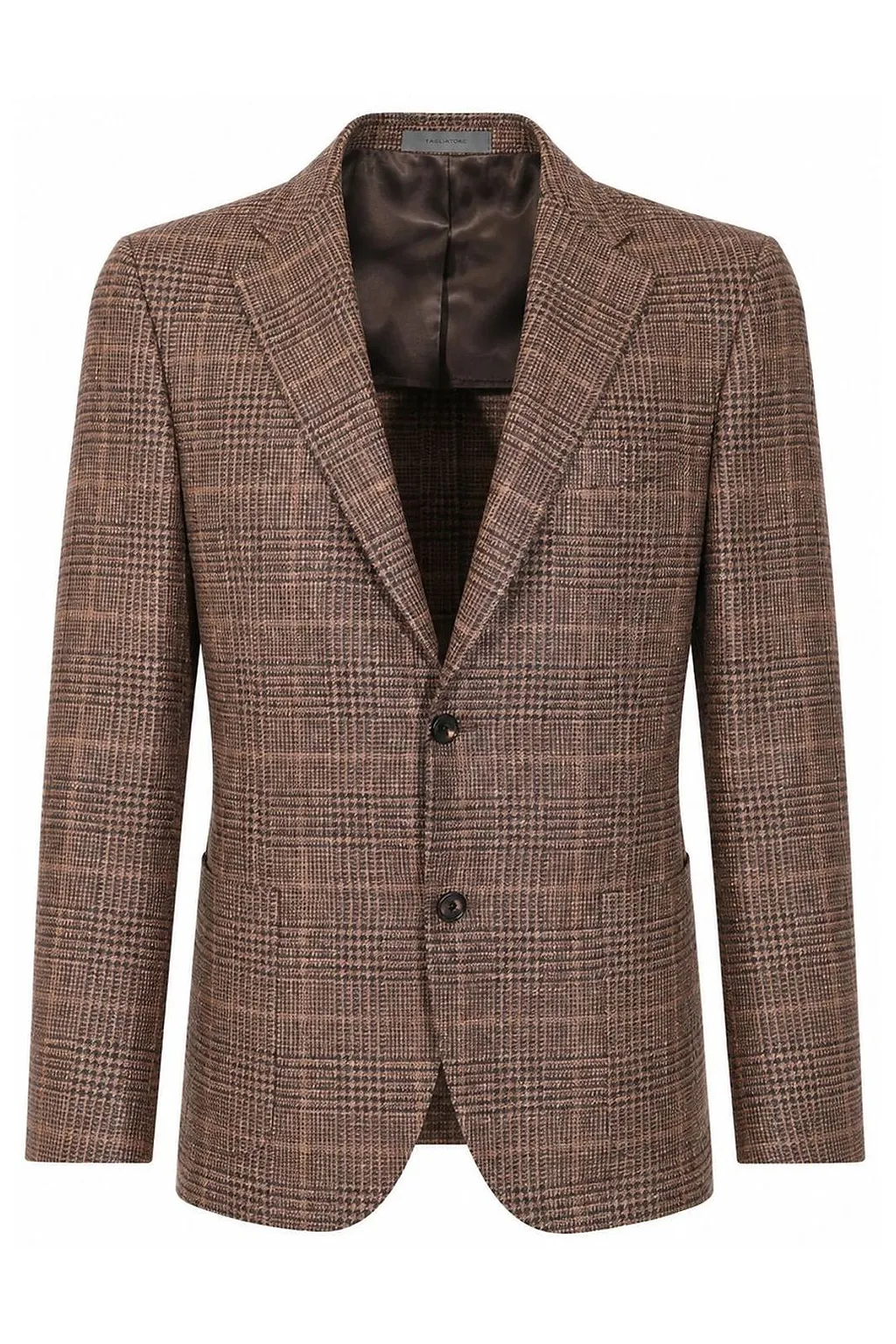 Corneliani Checked Single-Breasted Blazer