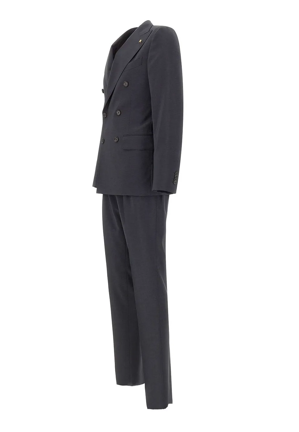 Corneliani Double-Breasted Straight-Leg Suit
