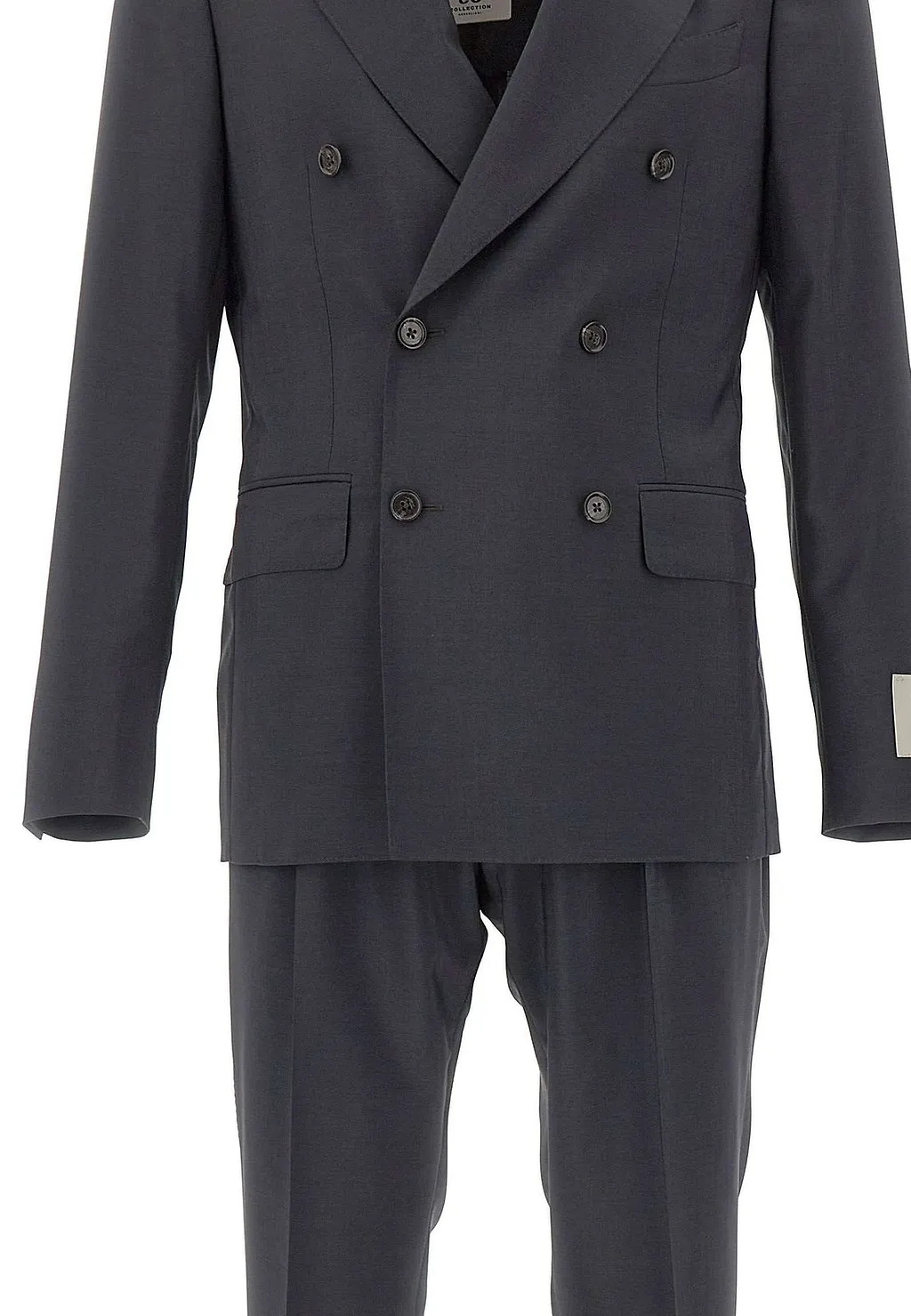 Corneliani Double-Breasted Straight-Leg Suit
