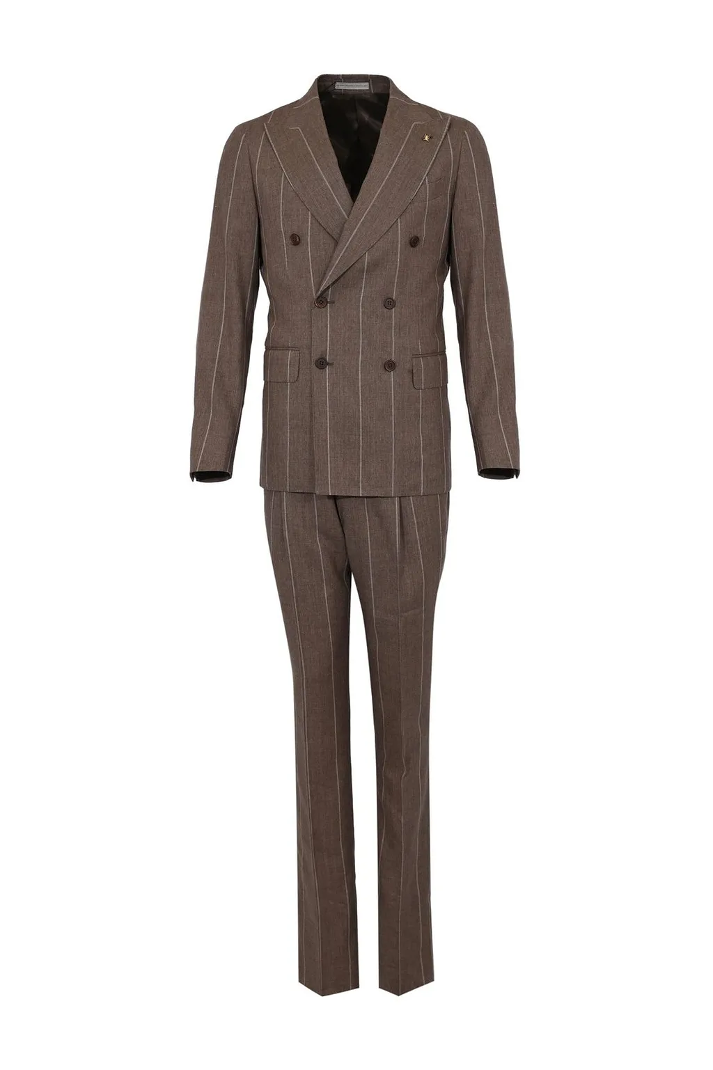 Corneliani Pinstriped Double-Breasted Suit