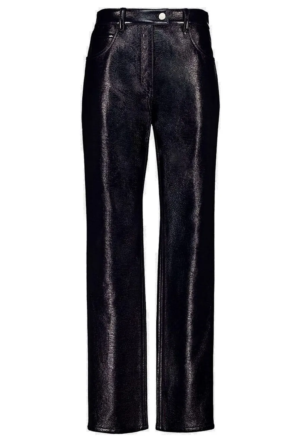 CourrÈGes 5 Pockets Vinyl Effect Pants