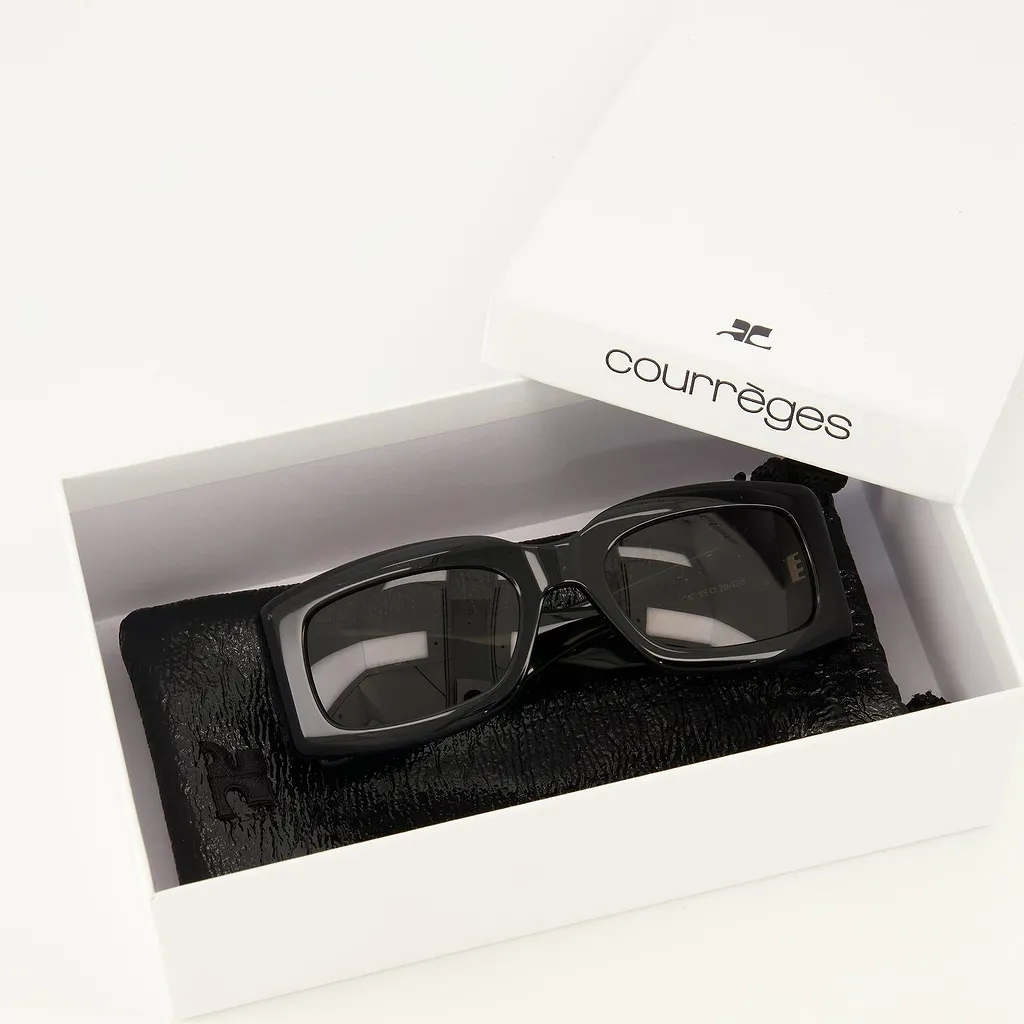 CourrÈGes 69 Rectangular Sunglasses