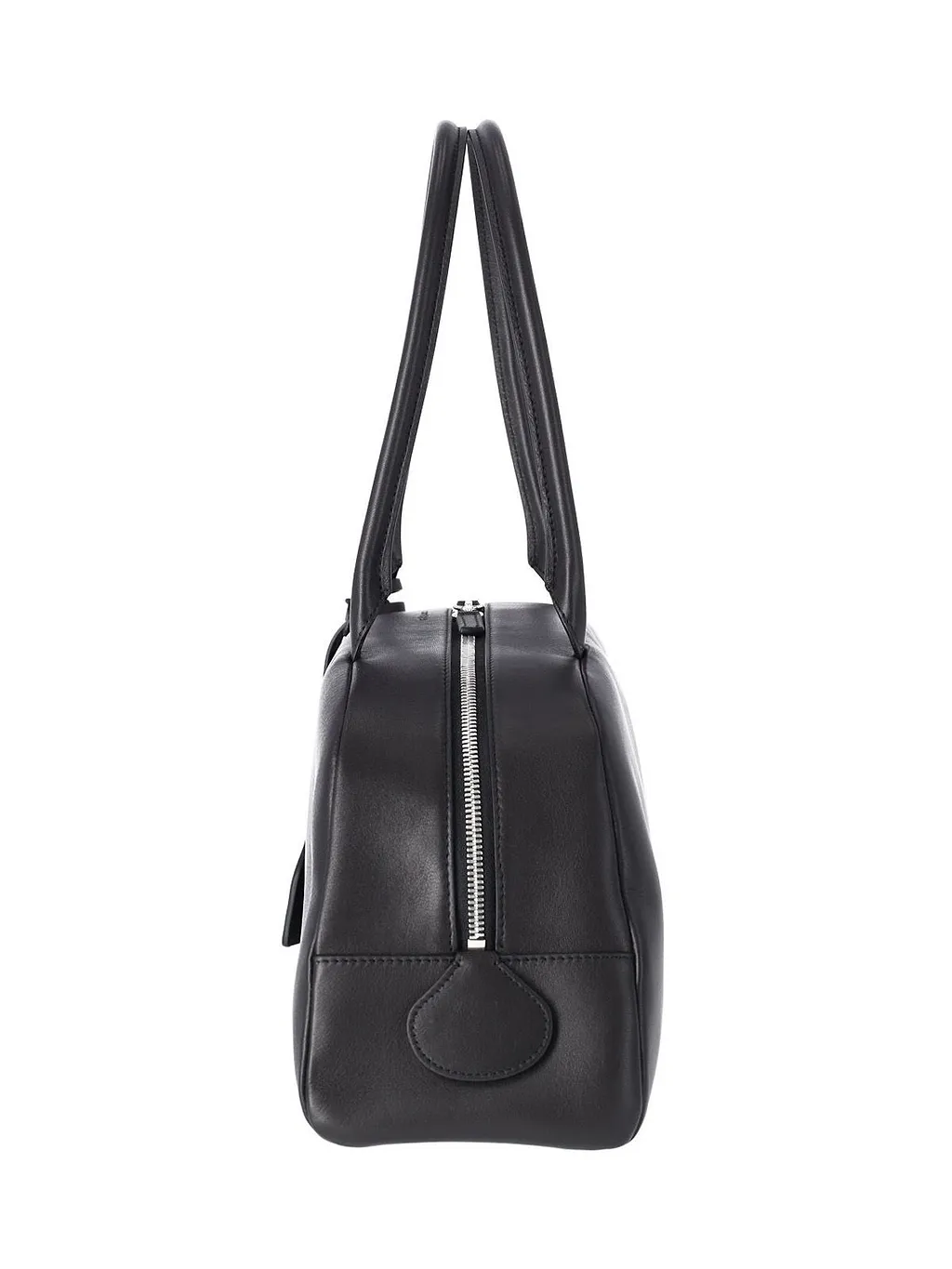 CourrÈGes Curved Zip Shoulder Bag