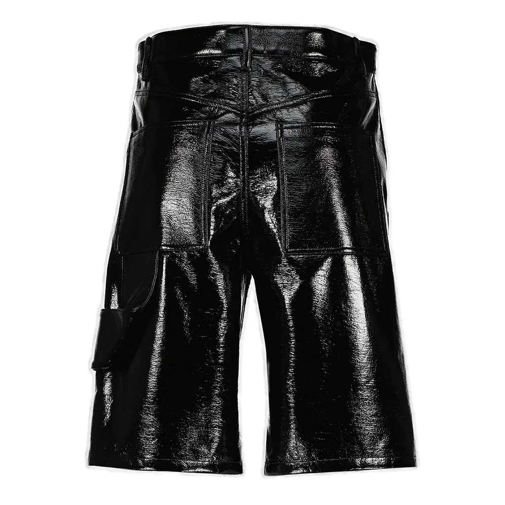 CourrÈGes Hammer Vinyl Shorts