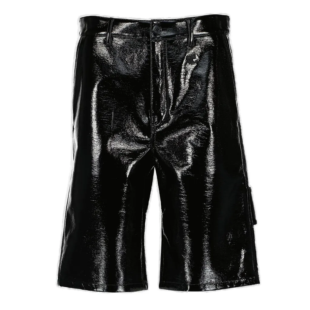 CourrÈGes Hammer Vinyl Shorts