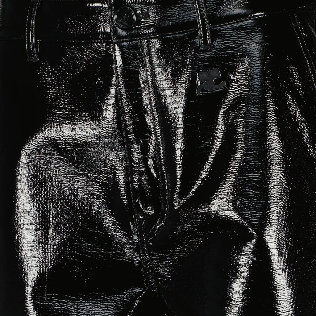 CourrÈGes Hammer Vinyl Shorts