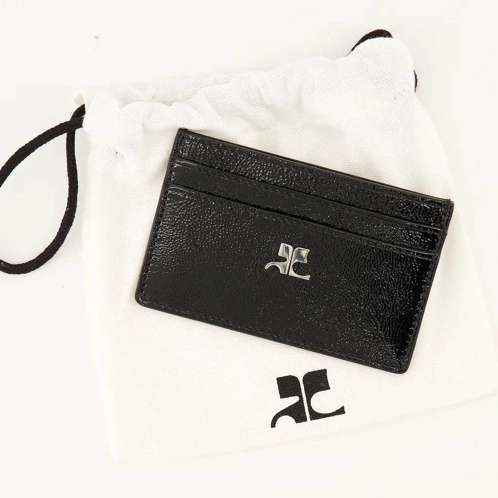 CourrÈGes Logo Card Holder Wallet