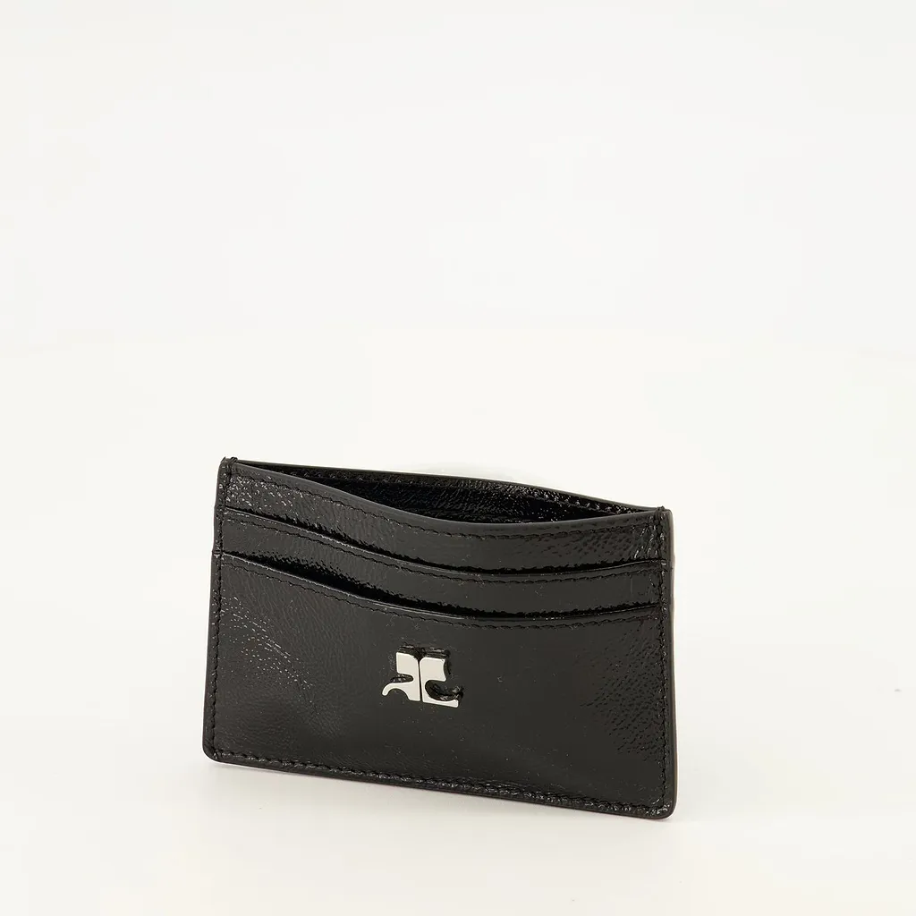 CourrÈGes Logo Card Holder Wallet