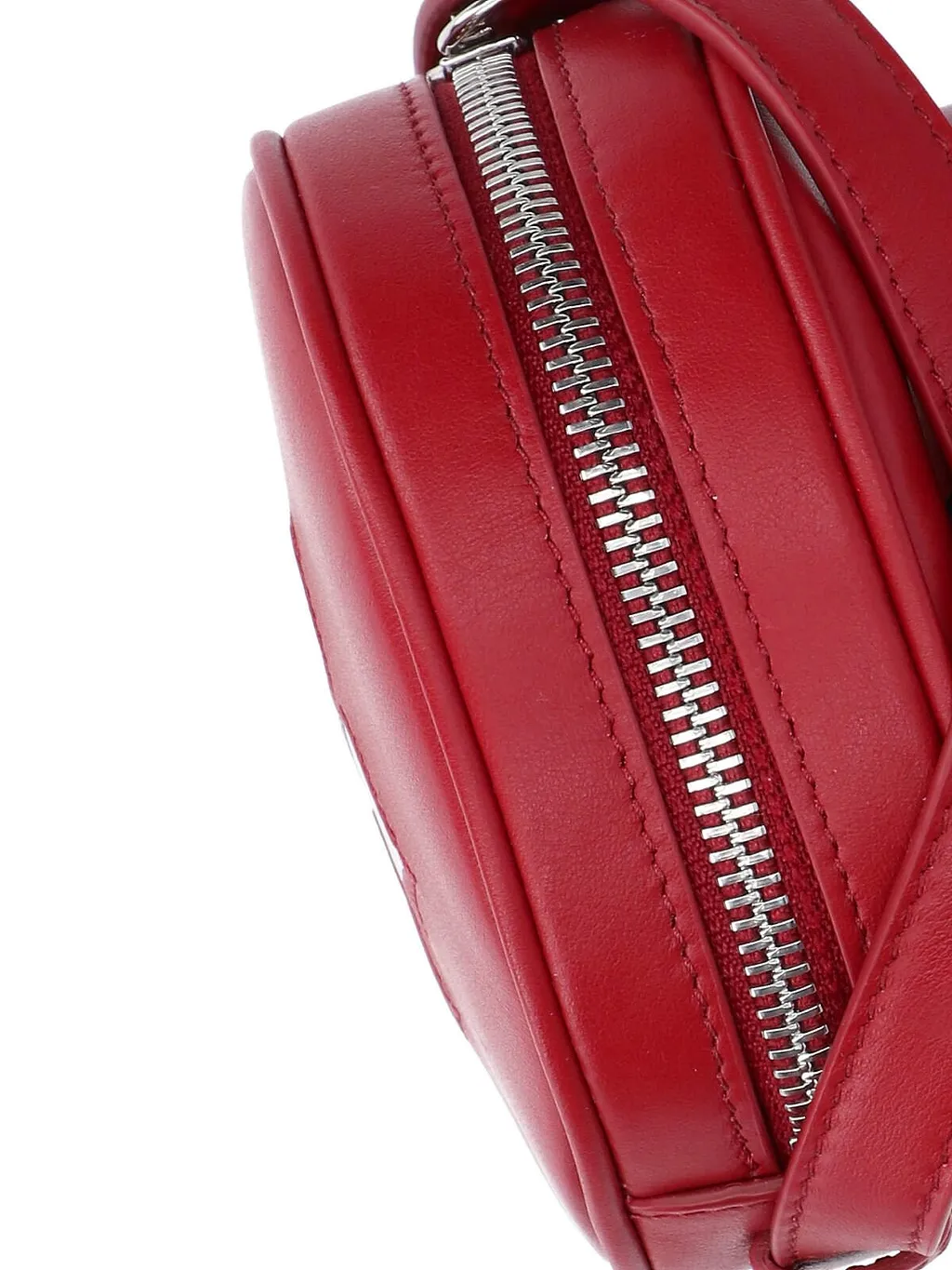 CourrÈGes Reedition Circle Logo Detailed Crossbody Bag