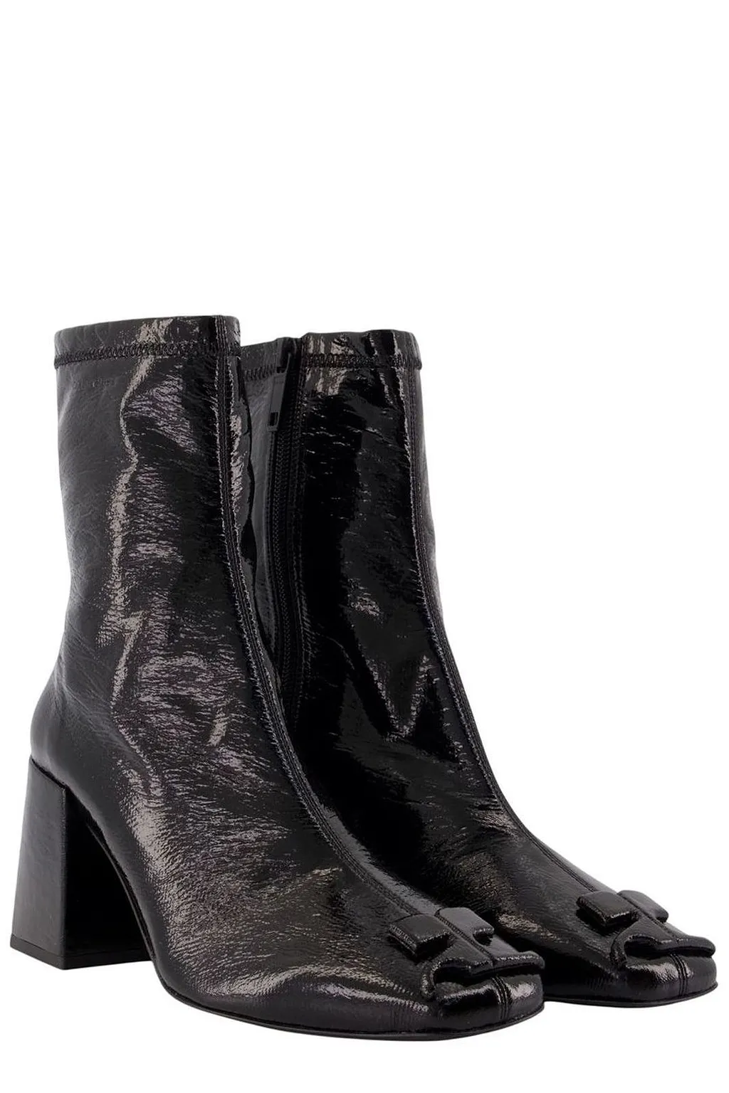 CourrÈGes Reedition Heeled Ankle Boots