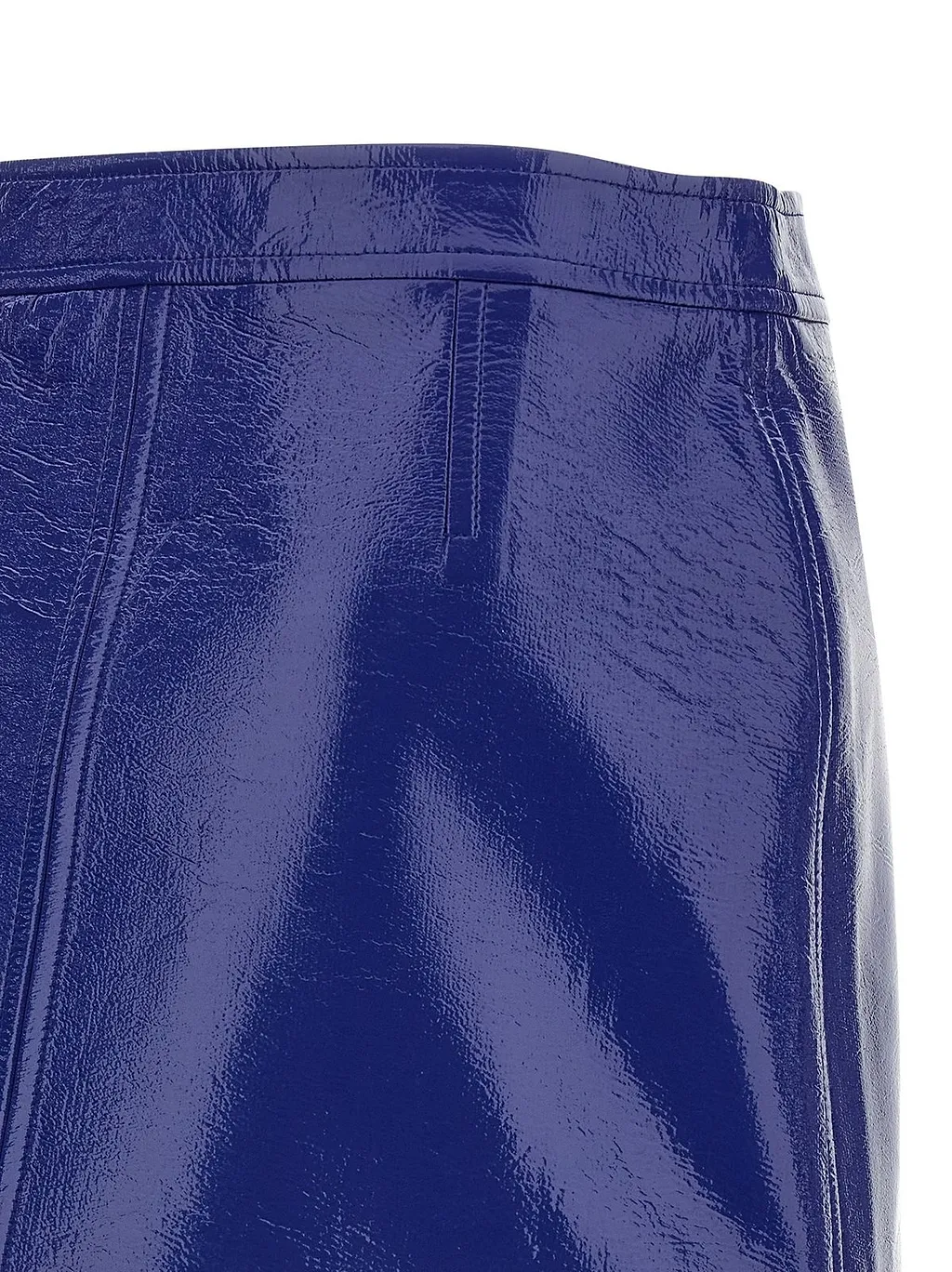 CourrÈGes Reedition Vinyl Mini Skirt
