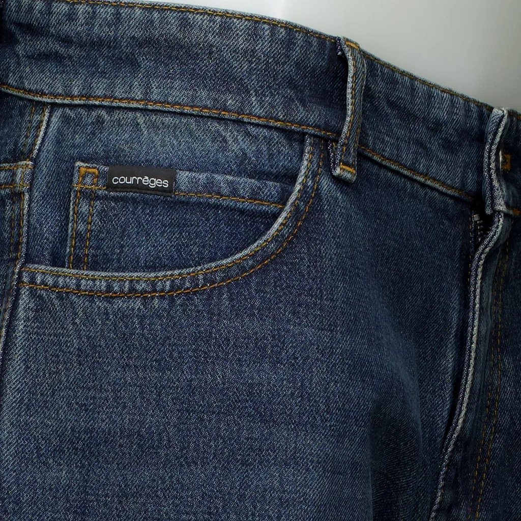 CourrÈGes Straight-Leg Vintage Jeans