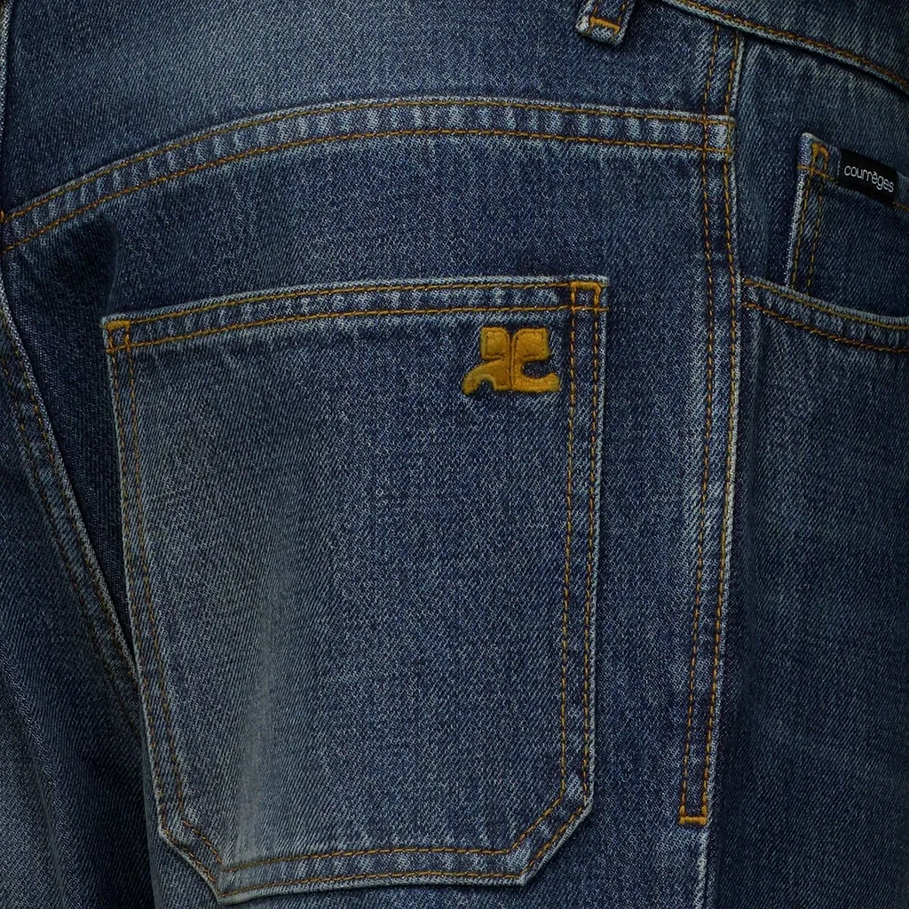 CourrÈGes Straight-Leg Vintage Jeans