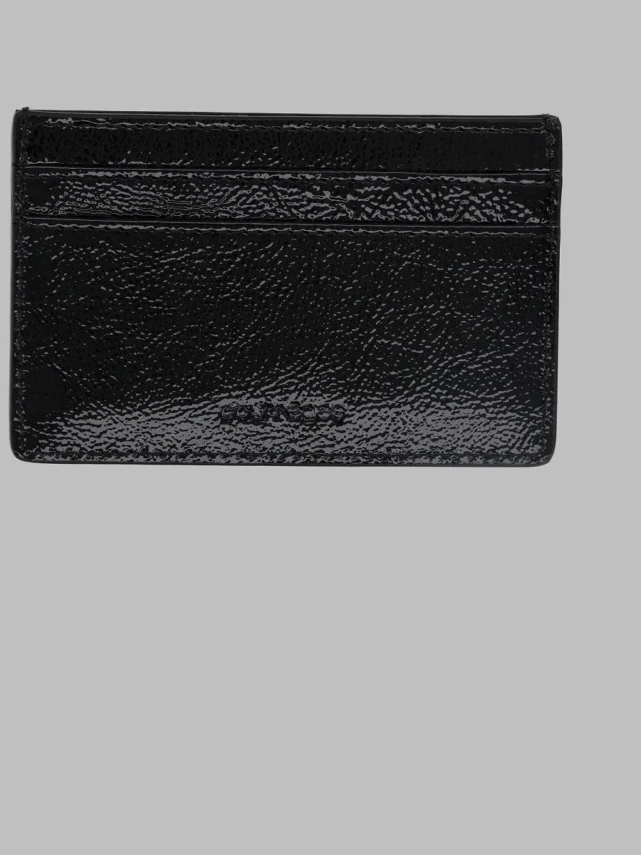 CourrÈGes Varnished Card Holder Wallet