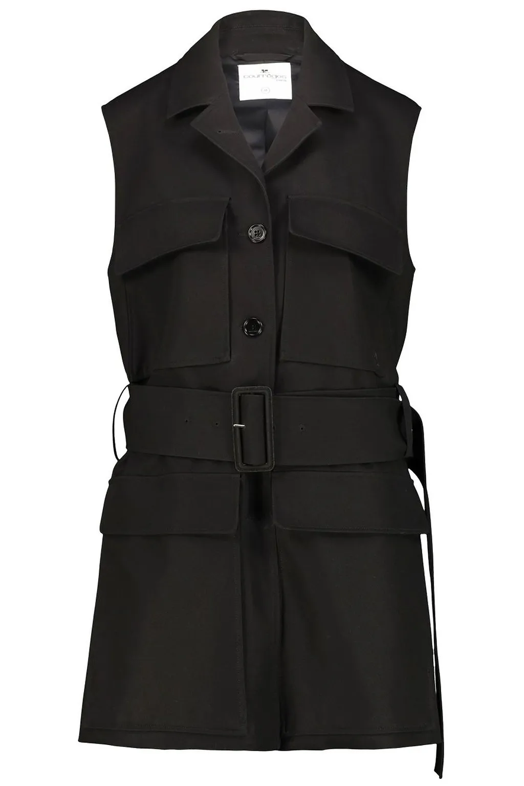 CourrÈGes Utility Belted Vest