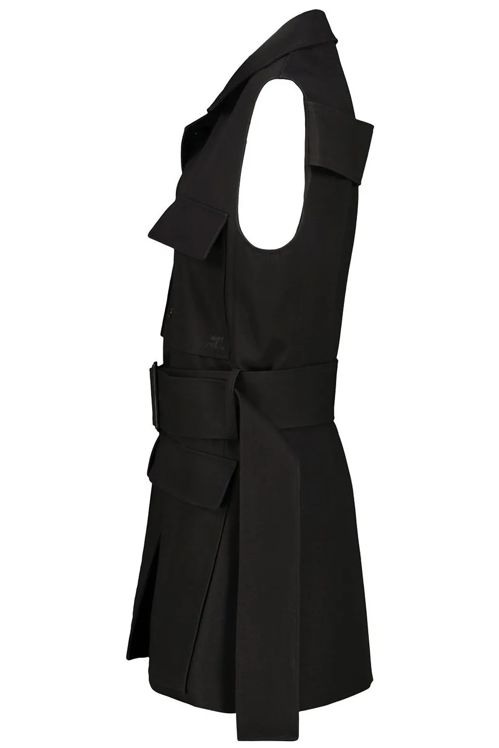 CourrÈGes Utility Belted Vest