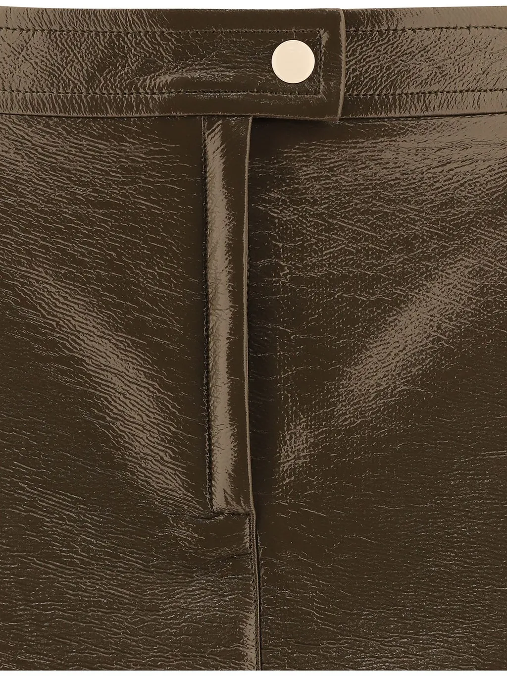 CourrÈGes Vinyl Mini Skirt
