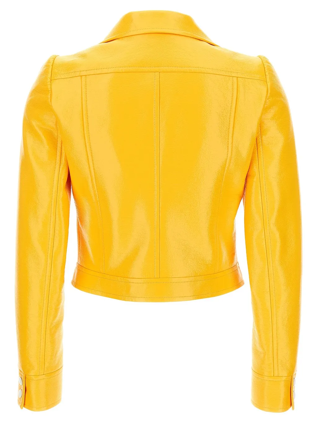 CourrÈGes Vinyl Cropped Jacket