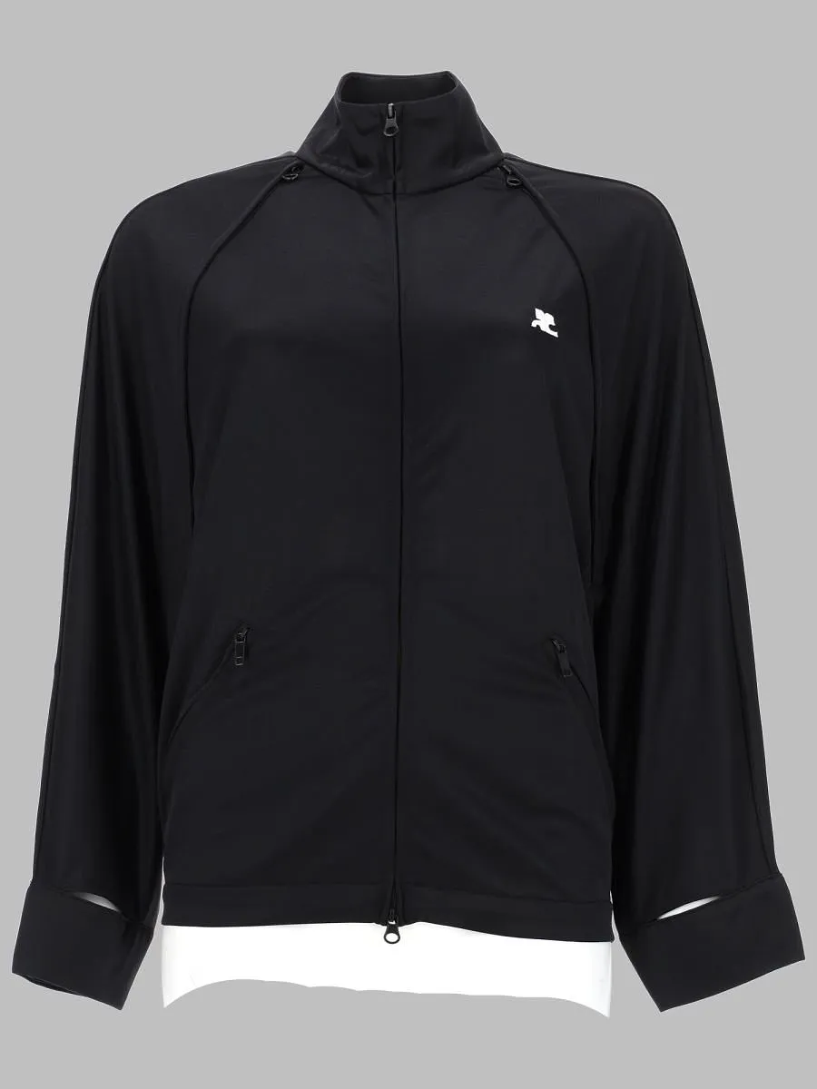 CourrÈGes Zip-Up Track Jacket