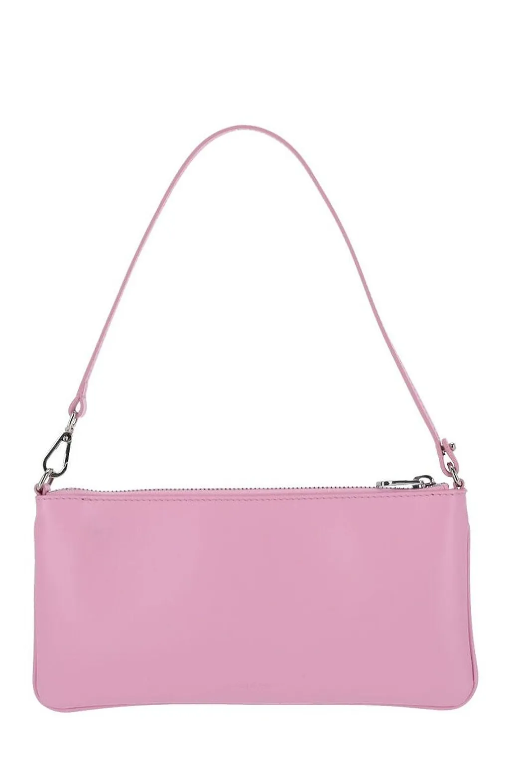 CourrÈGes Zipped Leather Pouch Bag