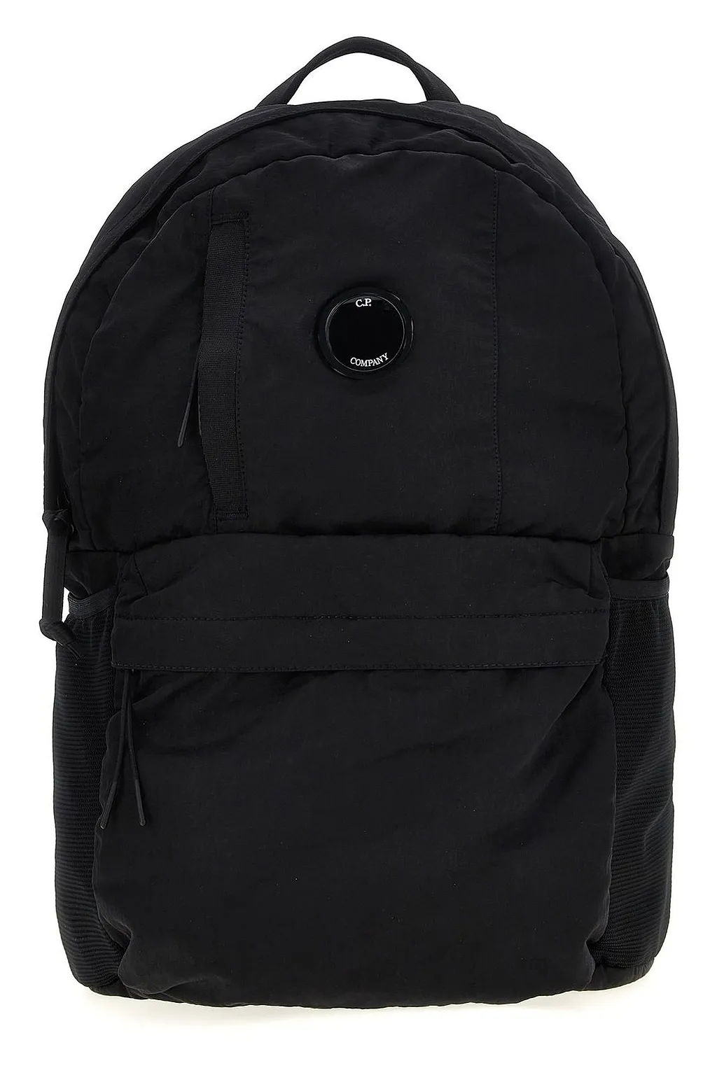 Logo Plaque Zipped Backpack