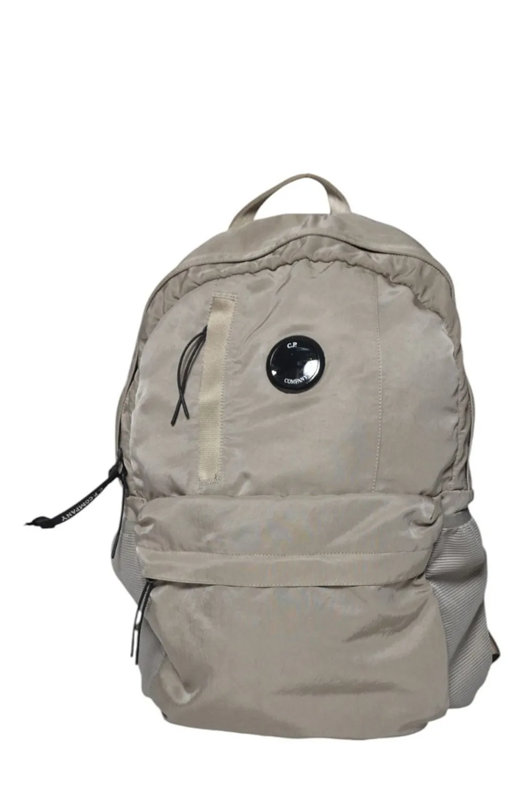 C.P. Company Logo Plaque Zipped Backpack