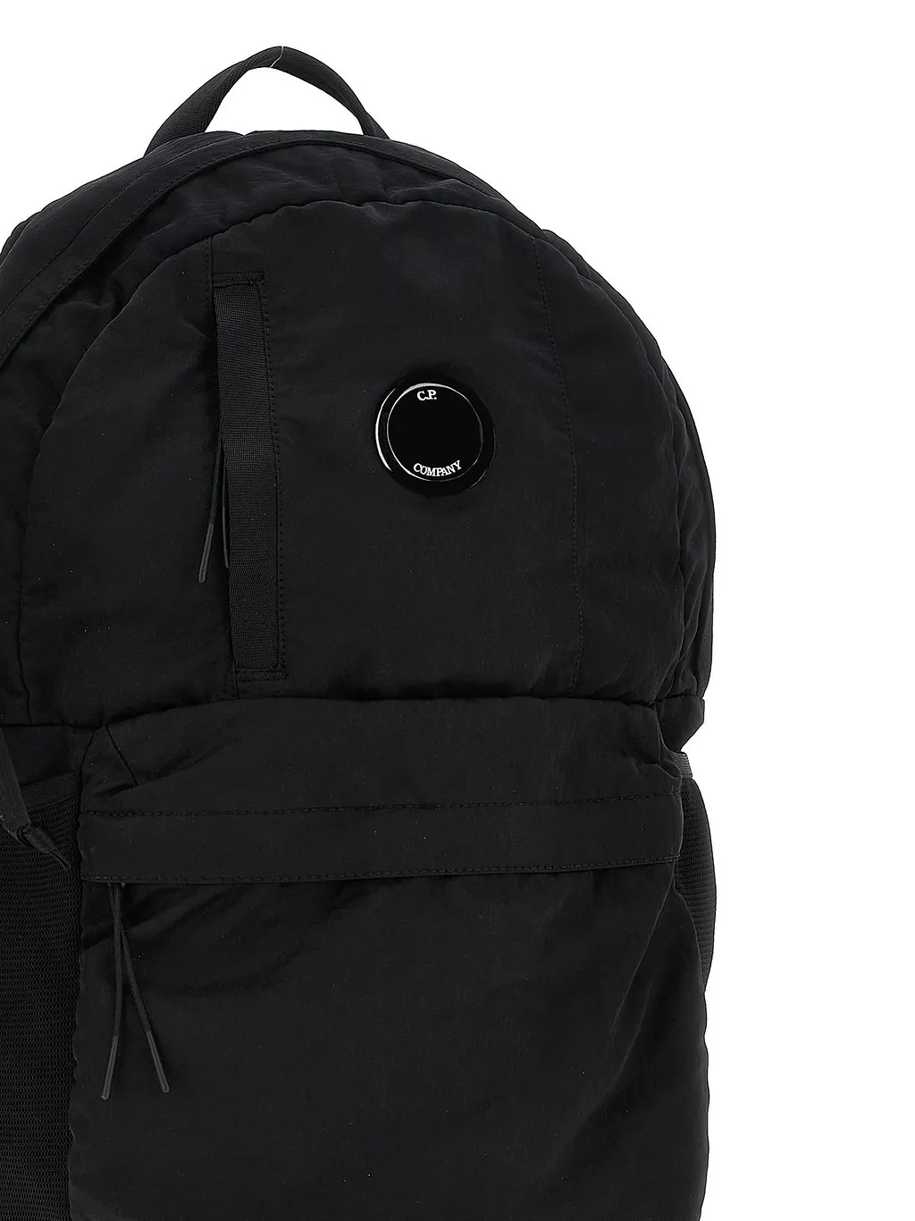 Logo Plaque Zipped Backpack