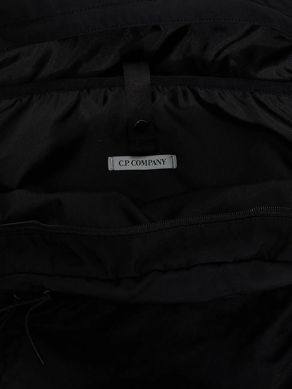 Logo Plaque Zipped Backpack
