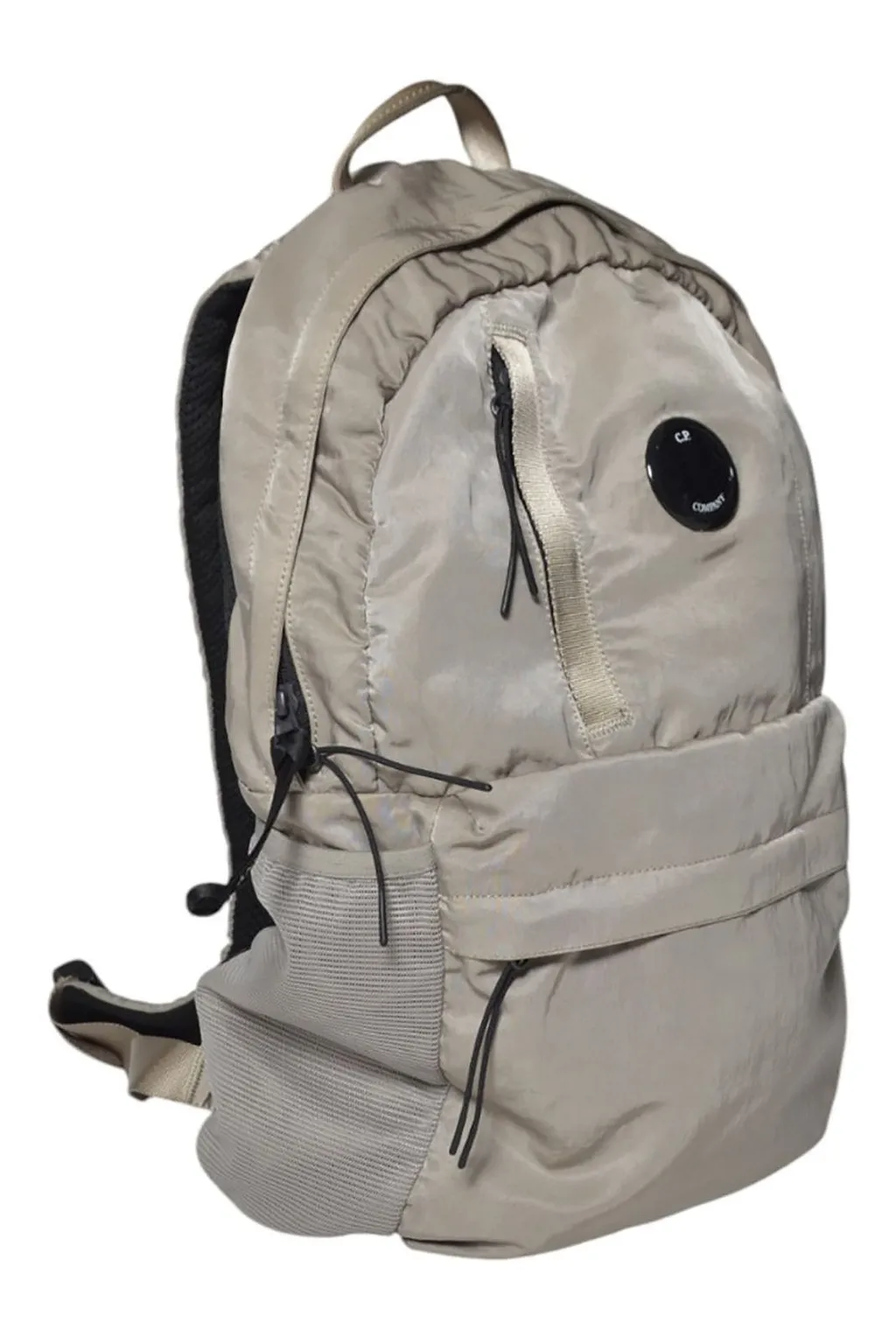 C.P. Company Logo Plaque Zipped Backpack