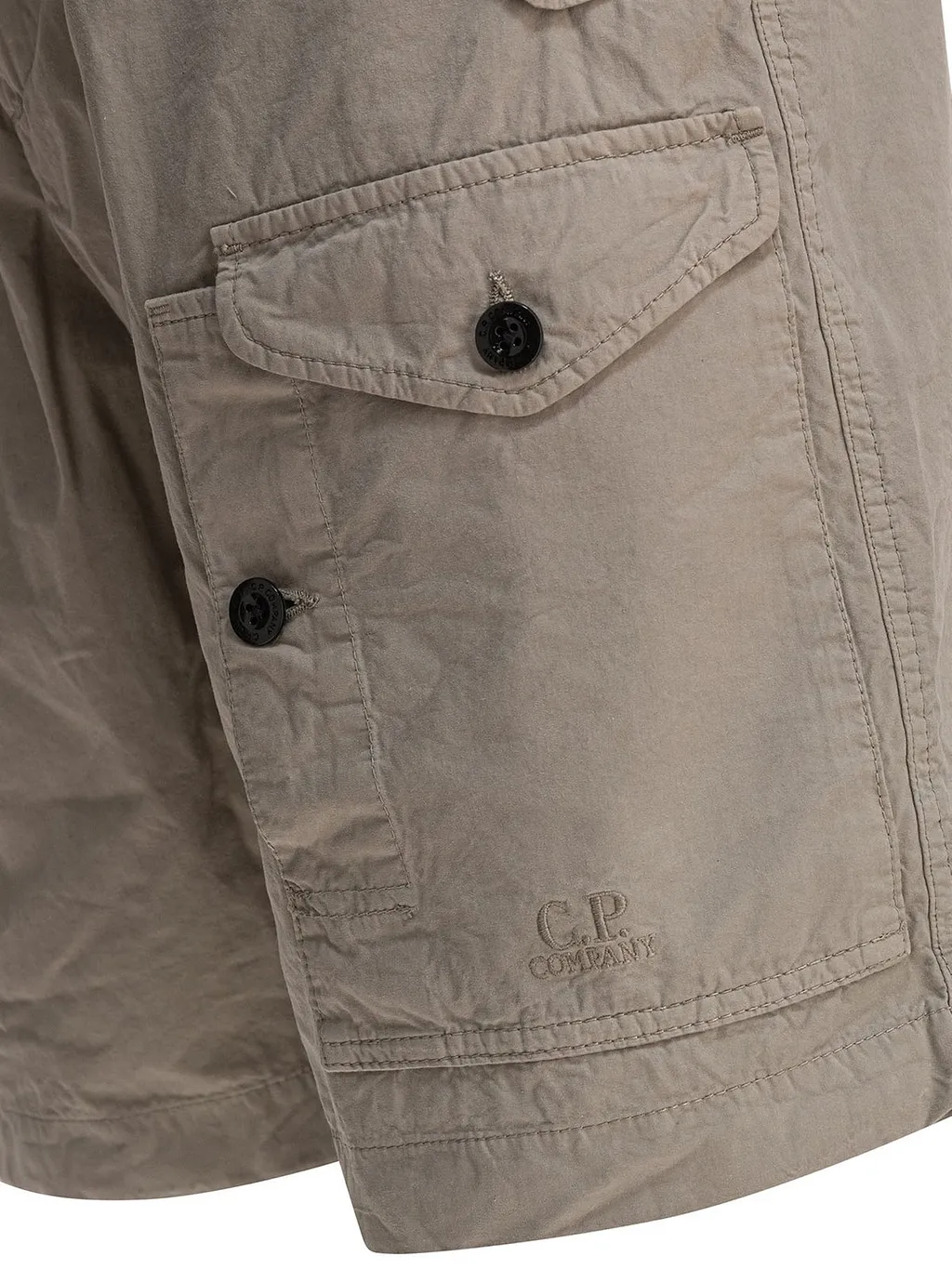 Classic Logo Embroidered Cargo Shorts