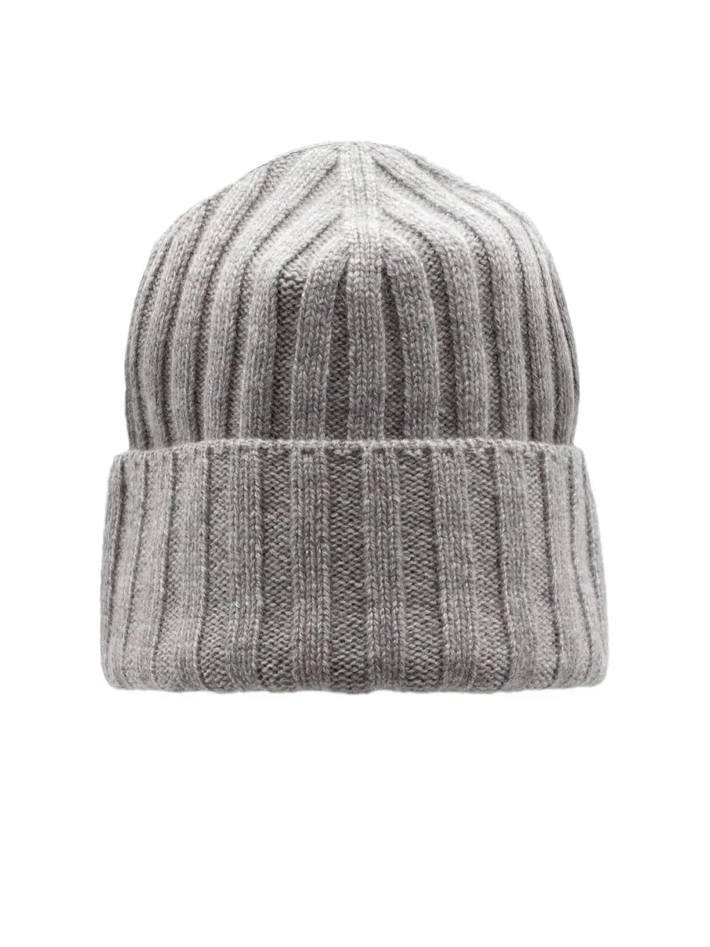 Ribbed Cashmere Beanie Hat