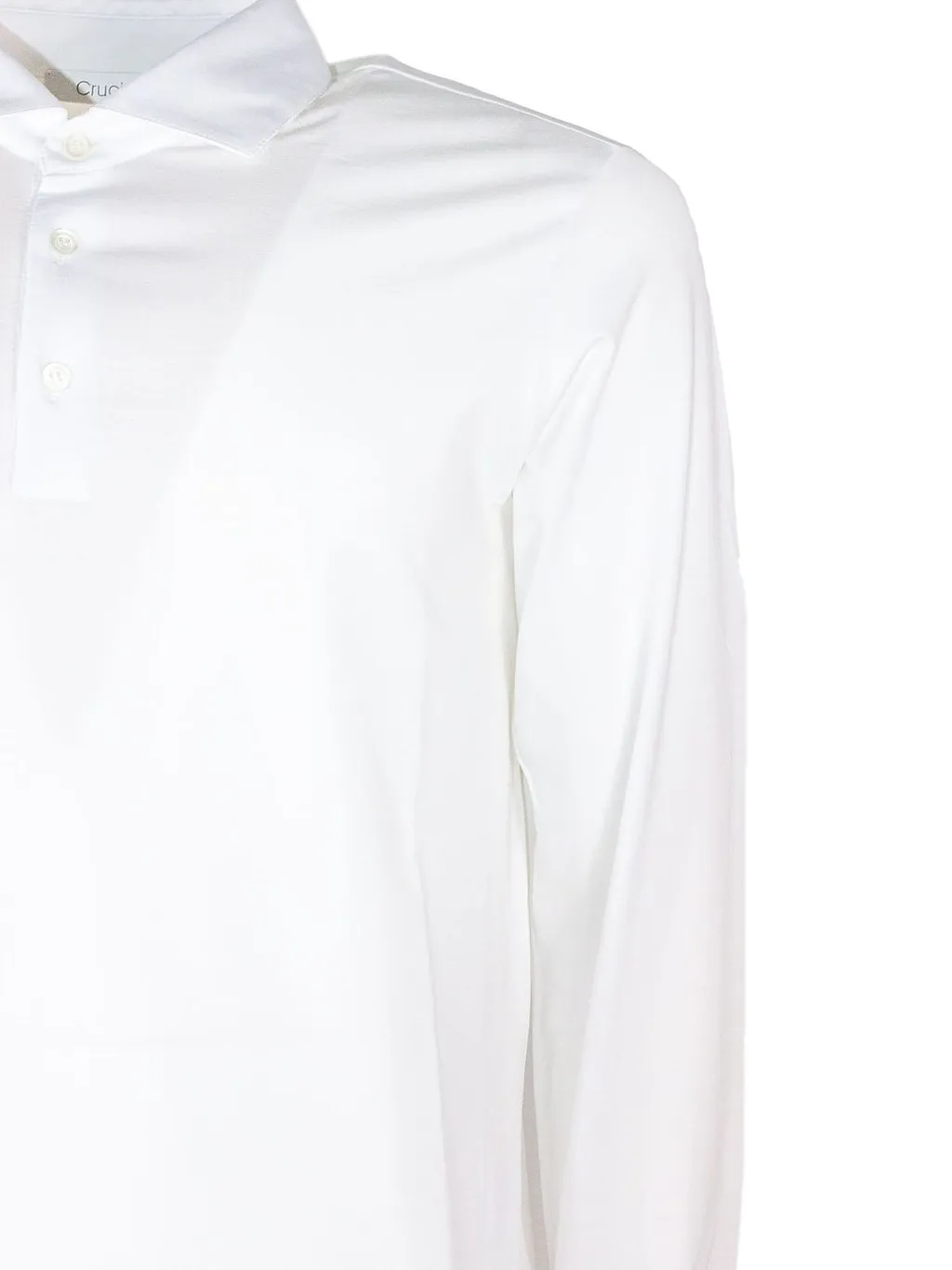 Cruciani Long-Sleeve Polo Shirt
