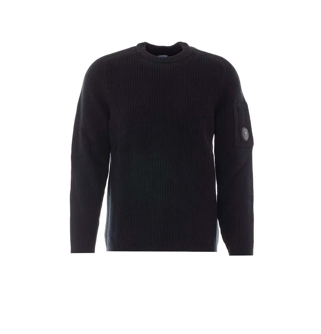 Patch Pocket Knitted Jumper