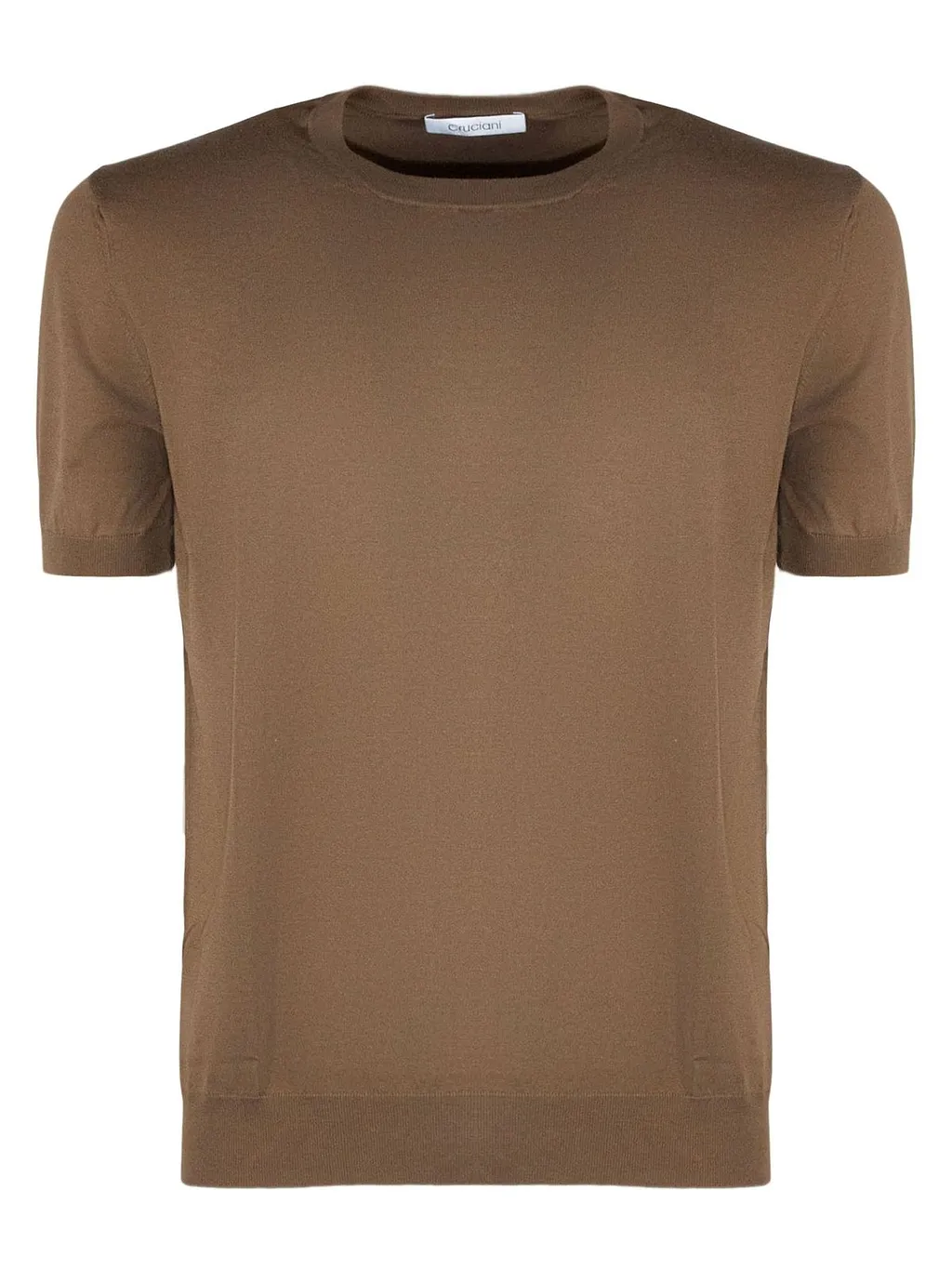 Cruciani Ribbed Hem Knitted Top