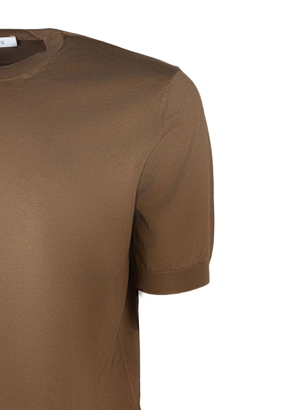 Cruciani Ribbed Hem Knitted Top