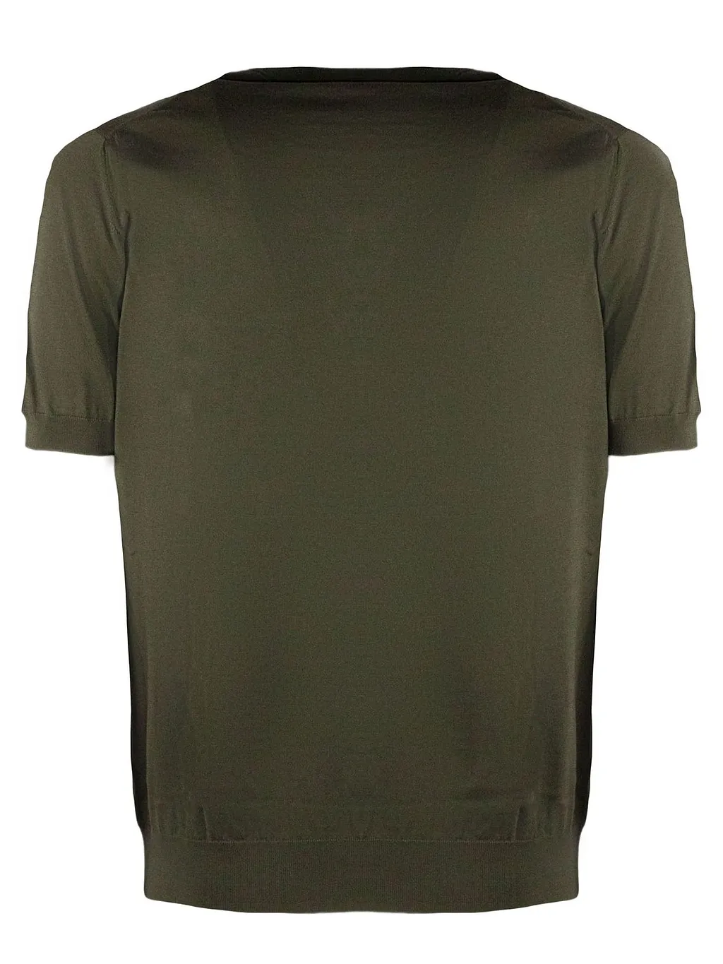 Cruciani Short-Sleeve Knitted T-Shirt