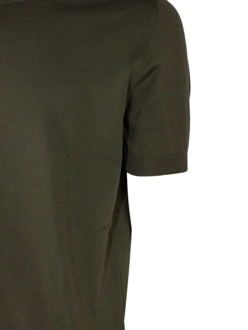 Cruciani Short-Sleeve Knitted T-Shirt