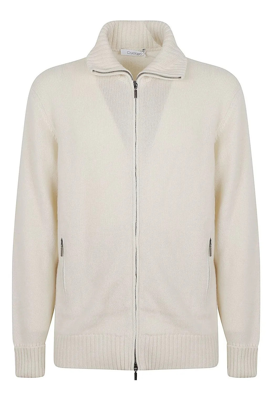 Cruciani Zip-Up Knitted Jacket