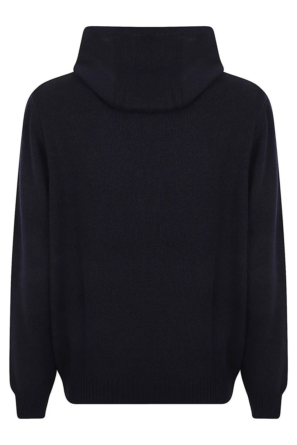 Cruciani Zip-Up Hooded Knitted Jacket