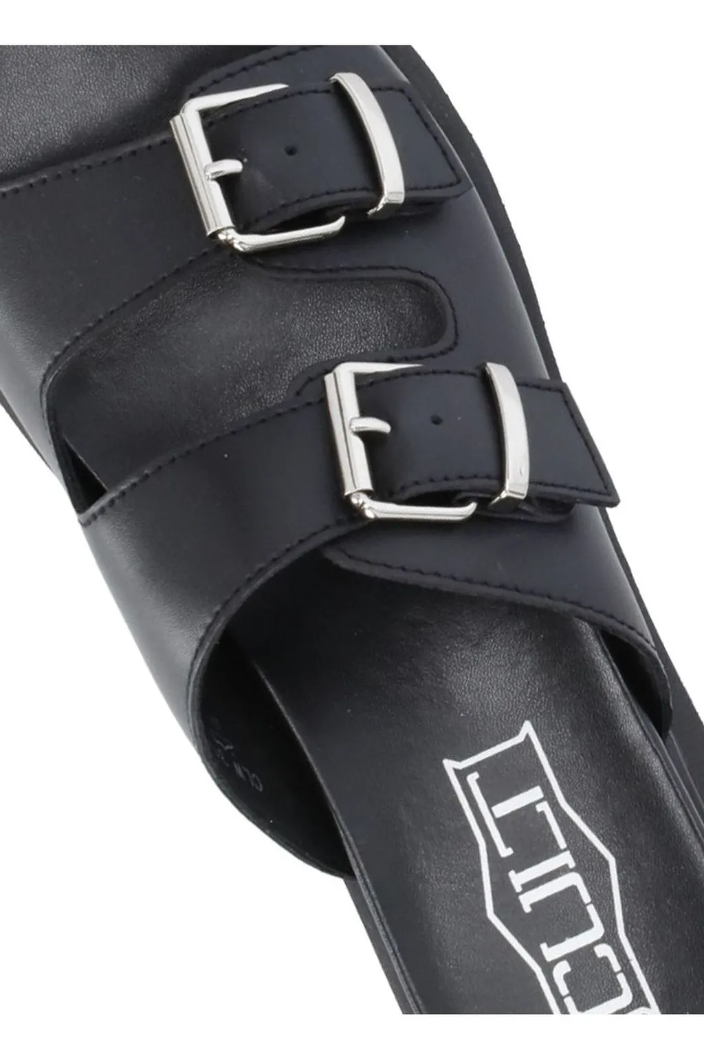 Cult Double-Buckle Platform Sandals